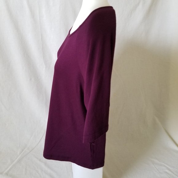 American Dream Short Sleeve Rayon Spandex Top w/Criss-Cross Straps-Medium - Picture 3 of 7